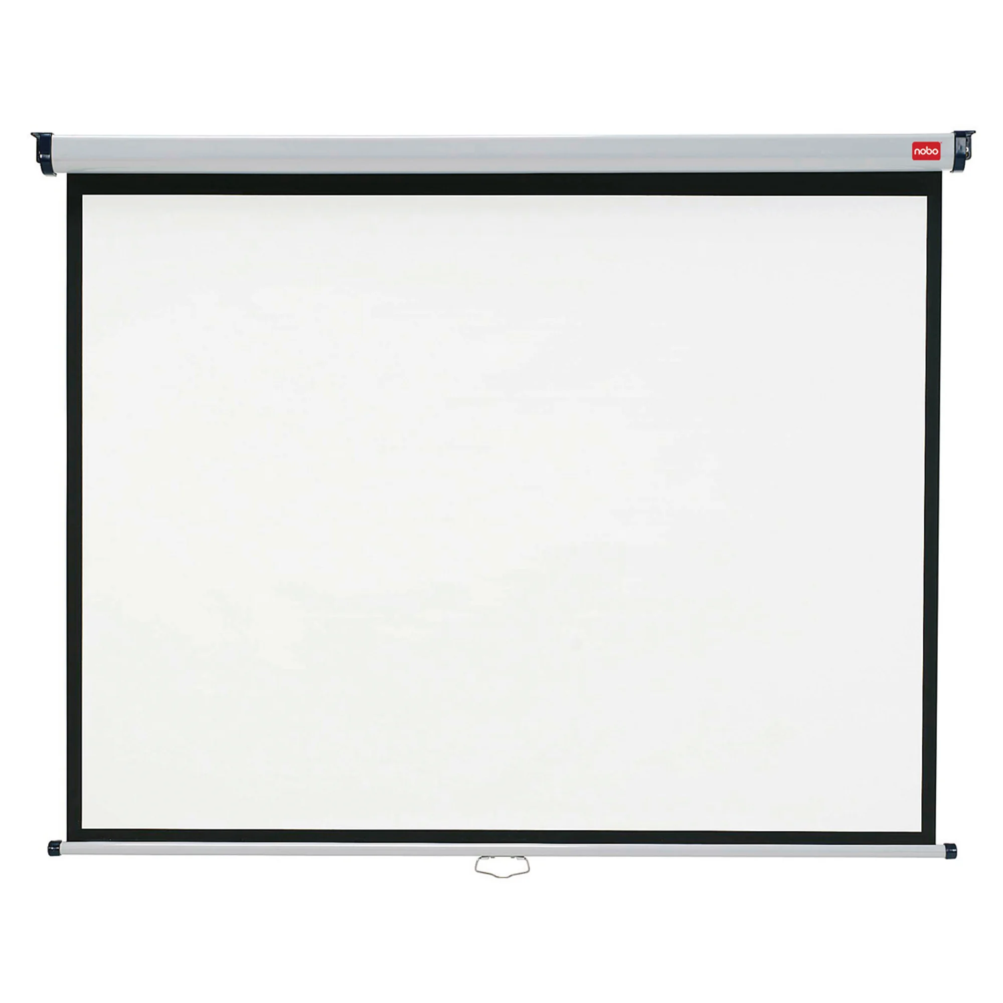 nobo Roll-Leinwand Standard, Maße: (B)2.400 x (H)1.813 mm, silber/grau (EAN: 5028252250276)