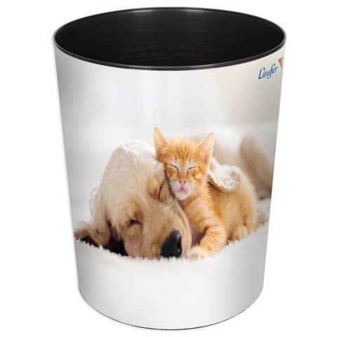 Läufer Papierkorb Hund und Katze (EAN: 4006677266677)