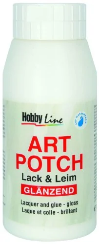 KREUL Servietten-Lack & Leim ART POTCH, glänzend, 750 ml, transparent (EAN: 4000798491536)