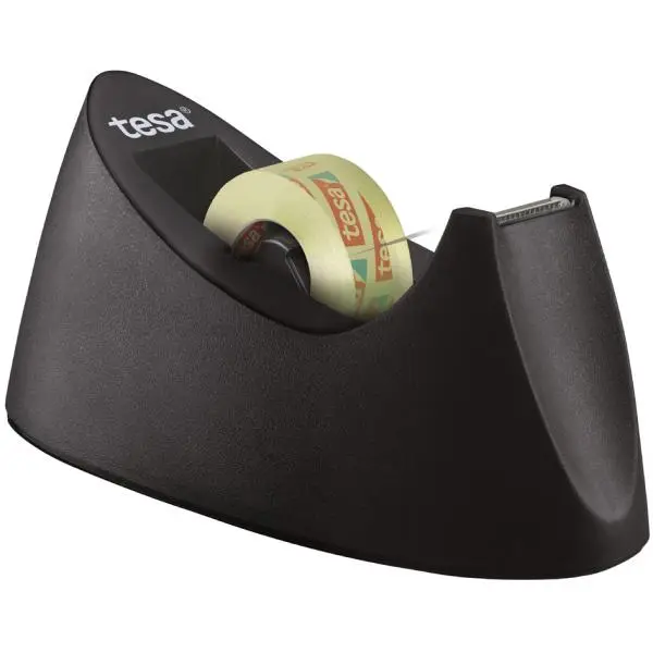 tesa Tischabroller Easy Cut Curve, bestückt, transparent (EAN: 4042448463272)