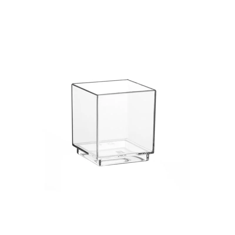 STARPAK Fingerfood-Schale eckig, 42 x 42 x 47 mm, glasklar (EAN: 4002911105245)