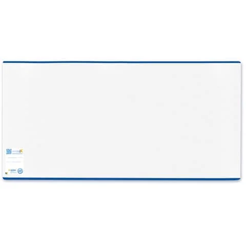 HERMA Buchschoner, (H)225 x (B)380 mm, transparent, blauer Rand, transparent (EAN: 4008705072250)
