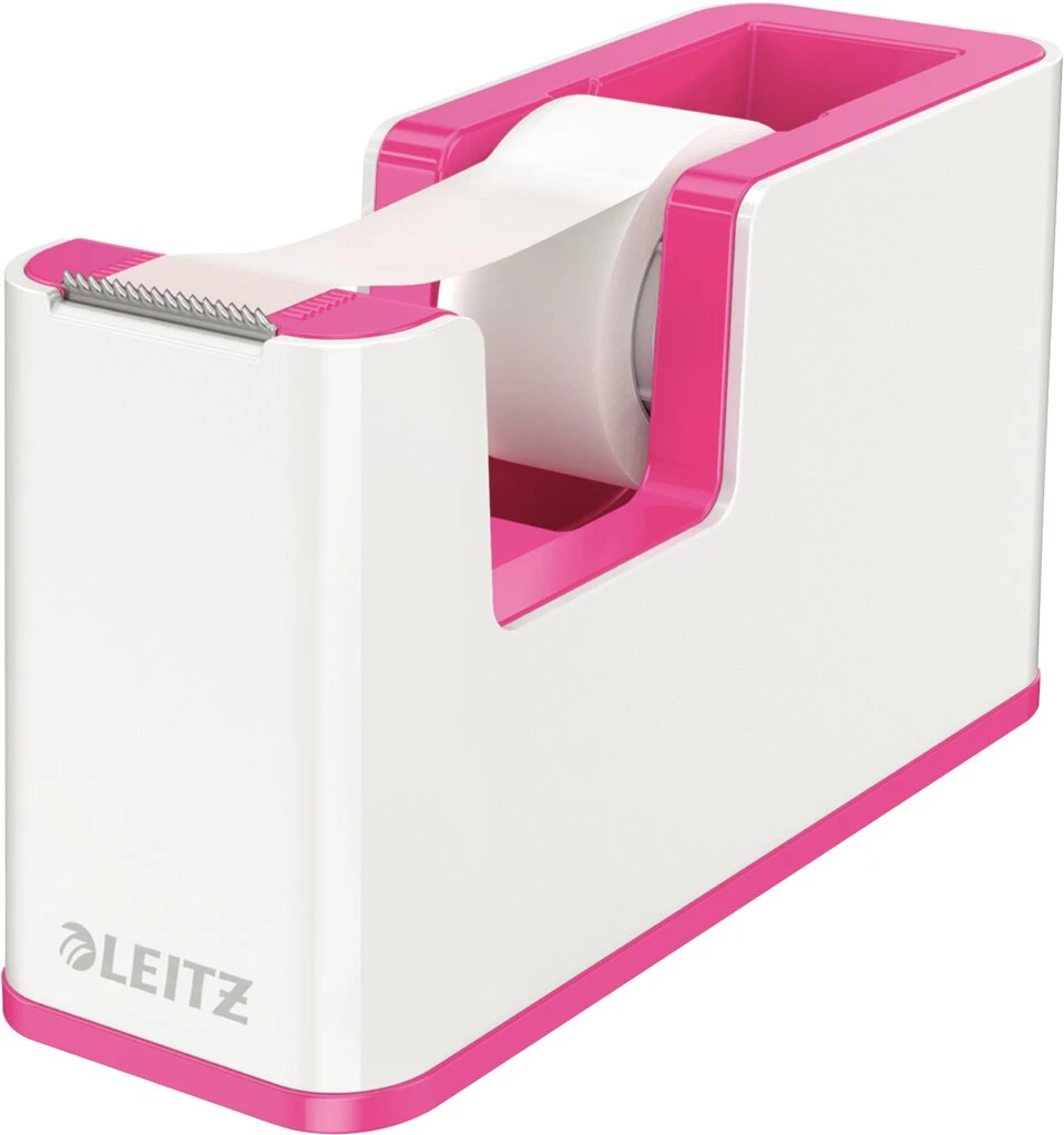 LEITZ Tischabroller WOW Duo Colour, bestückt, pink (EAN: 4002432113712)