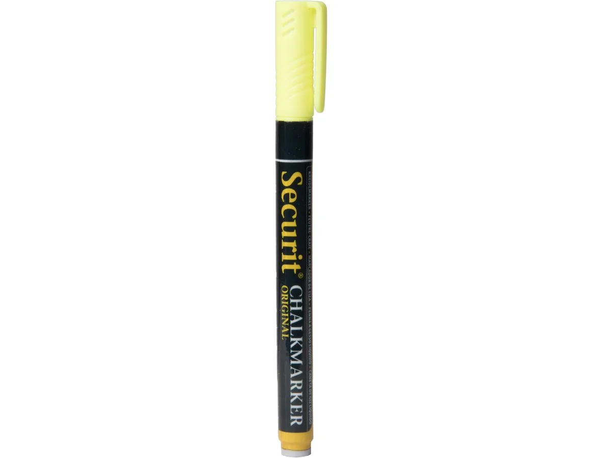 Securit Kreidemarker ORIGINAL SMALL, gelb (EAN: 8717624249891)