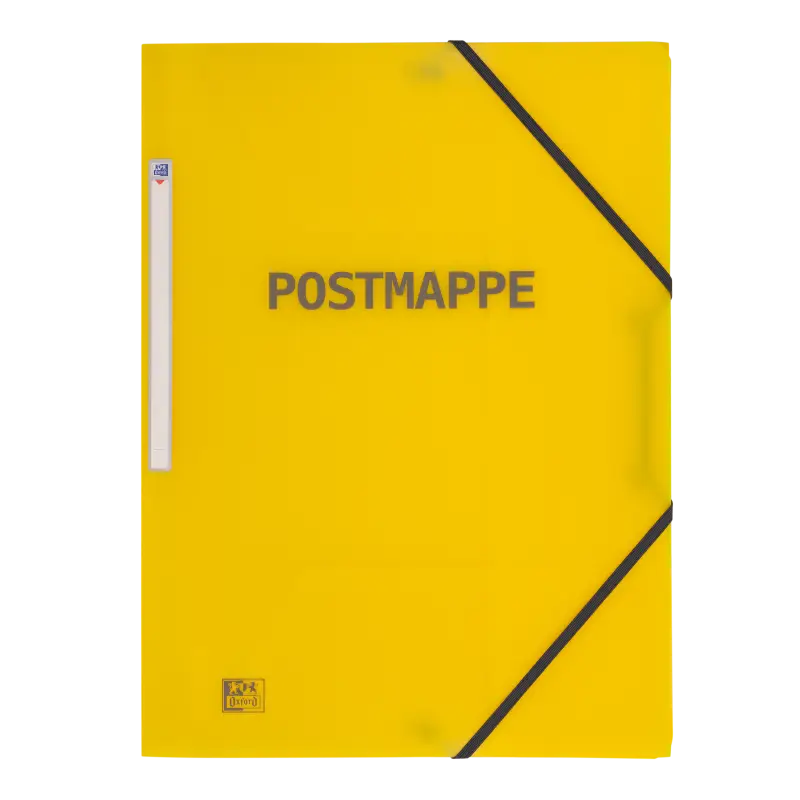 Oxford Postmappe, DIN A4, PP, transparent-gelb (EAN: 3045050377860)