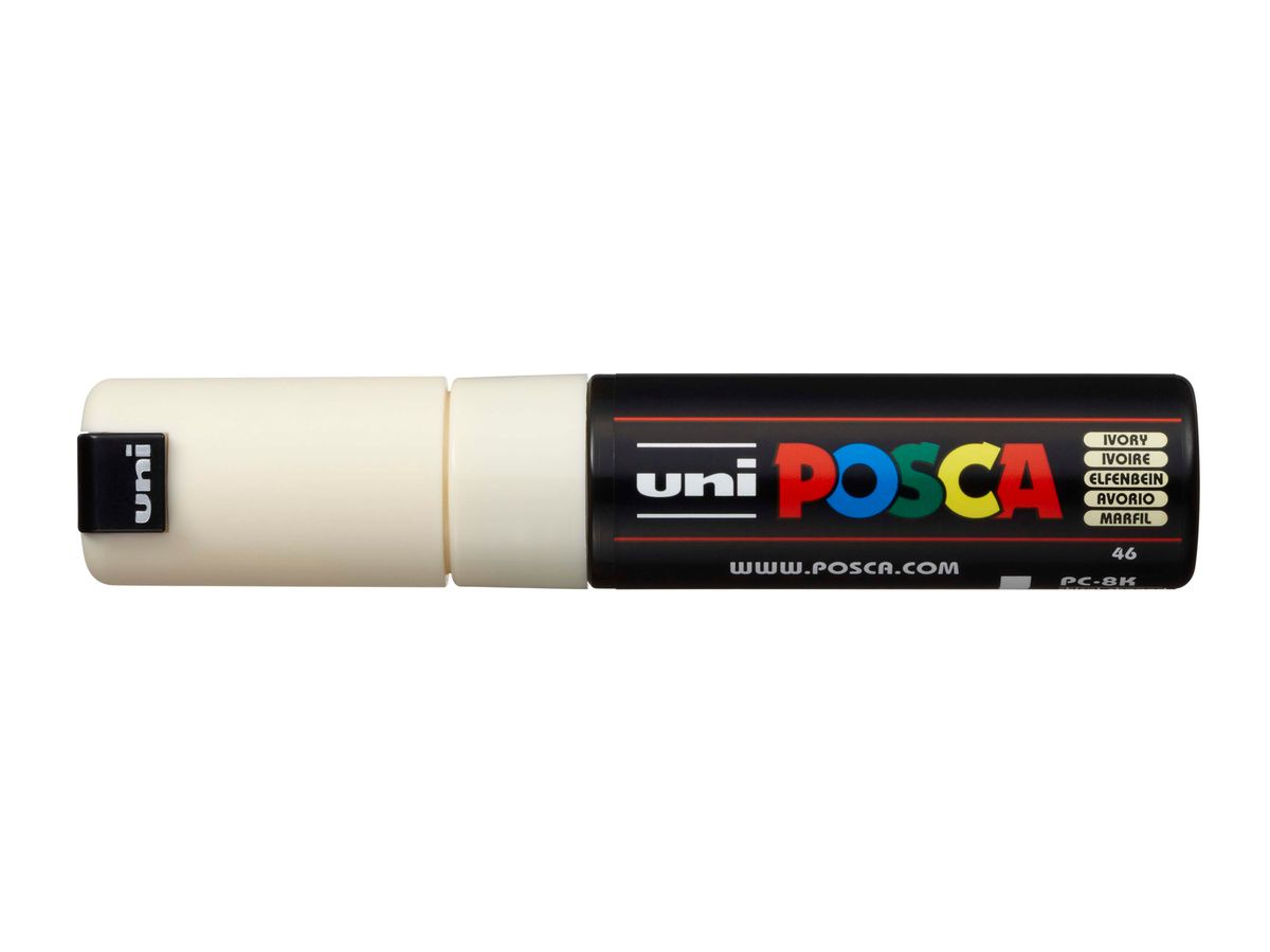 POSCA Pigmentmarker PC-8K, elfenbein (EAN: 4902778107508)