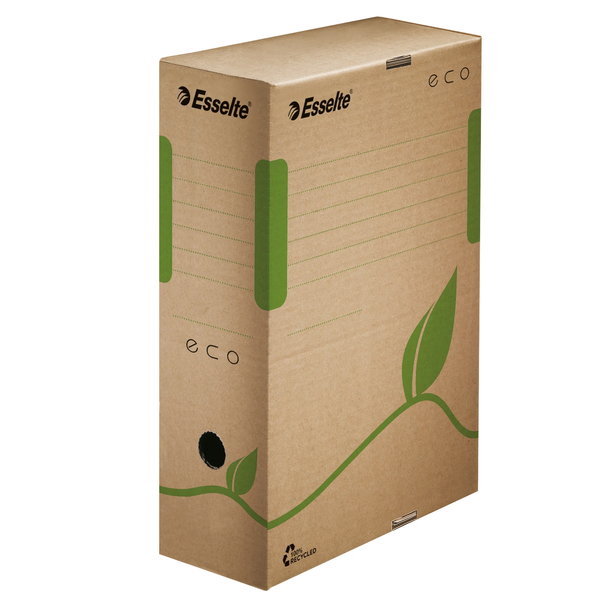Esselte Archiv-Schachtel ECO, DIN A4, braun, (B)100 mm (EAN: 4049793026244)