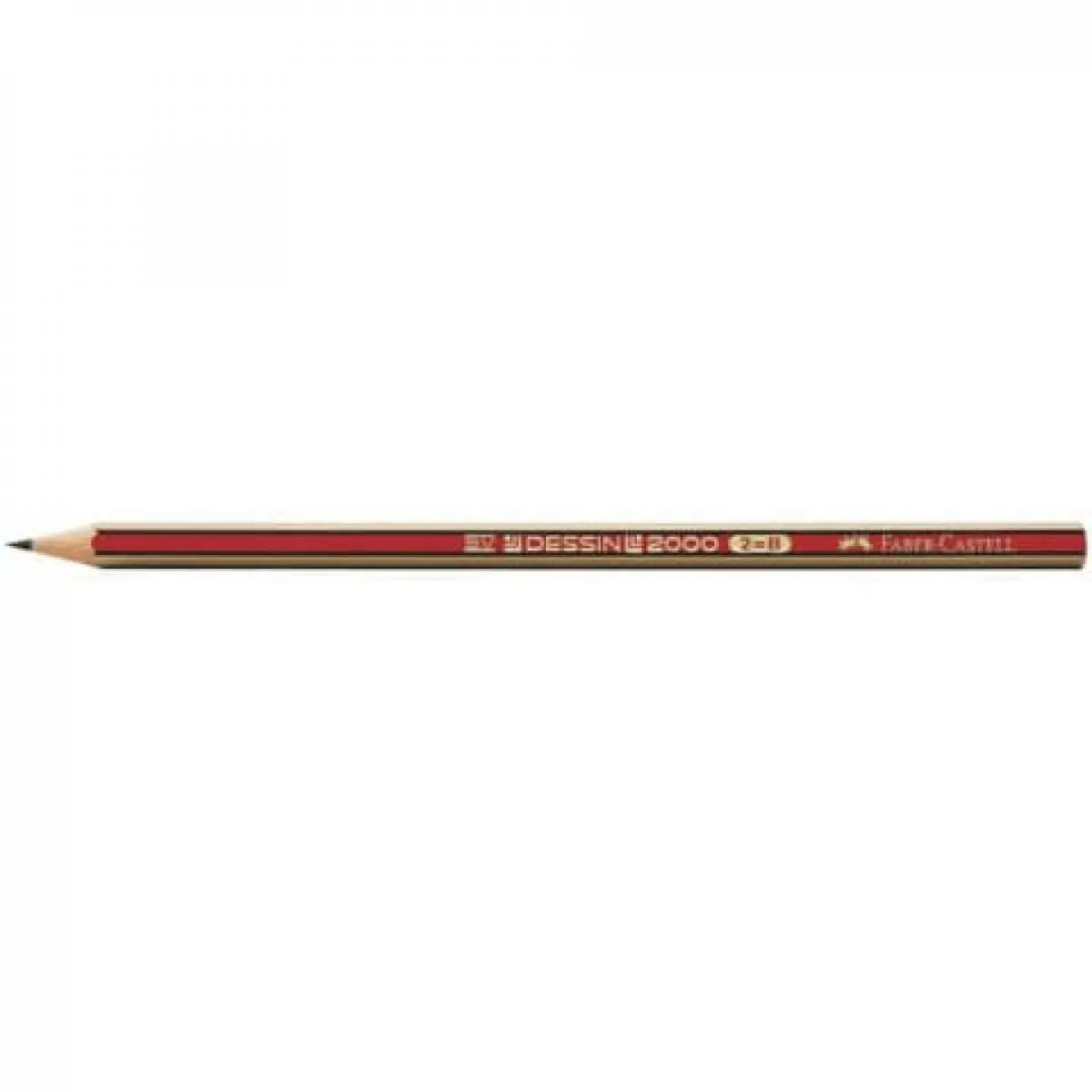 FABER-CASTELL Bleistift DESSIN 2000, Härtegrad: HB (EAN: 4005401123002)