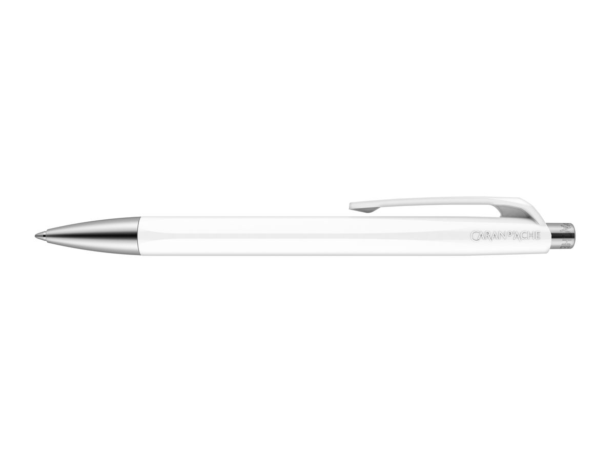 CARAN D'ACHE Druckkugelschreiber 888 INFINITE, weiß (EAN: 7630002331296)
