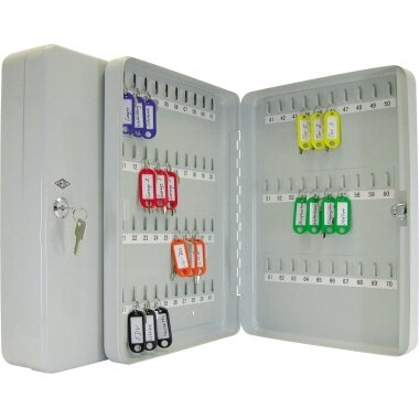 WEDO Schlüsselschrank für 70 Schlüssel, lichtgrau (EAN: 4003801789279)