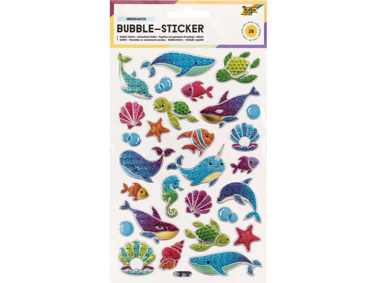folia Bubble-Sticker UNDERWATER (EAN: 4001868106657)