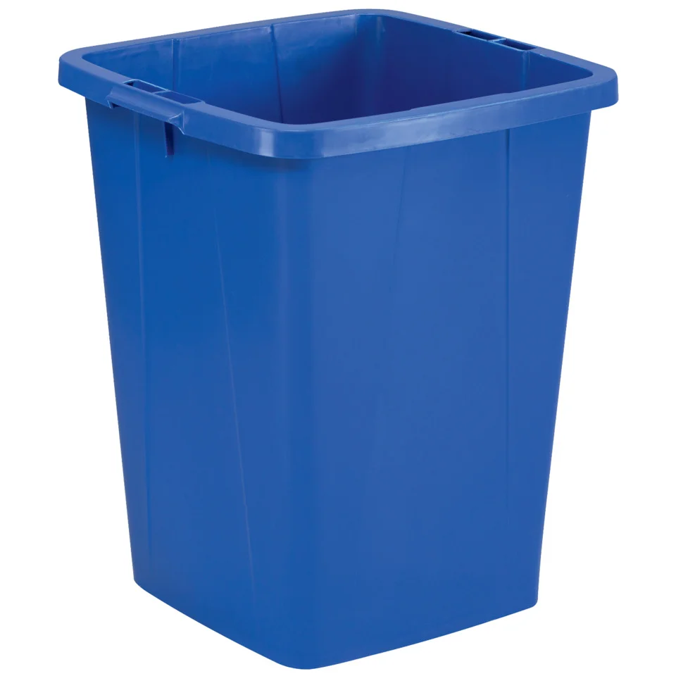 DURABLE Abfallbehälter DURABIN 90, quadratisch, blau (EAN: 7318080474042)