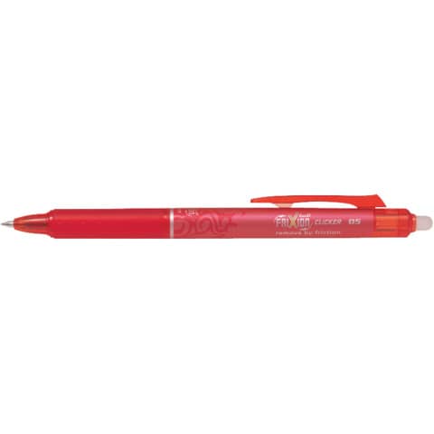 PILOT Tintenroller FRIXION BALL CLICKER 05, rot (EAN: 4902505417368)
