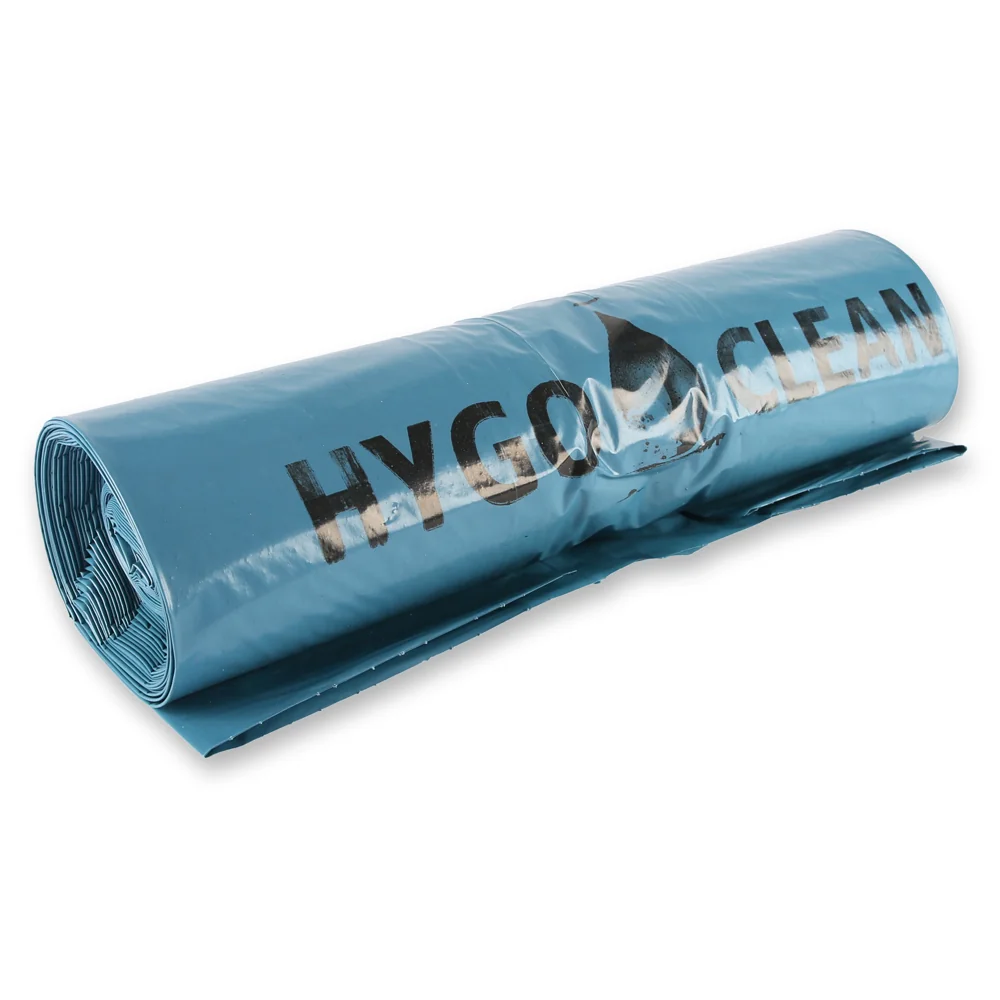HYGOCLEAN LDPE-Müllsäcke, 240 Liter, 60 my, blau (EAN: 4015544923353)