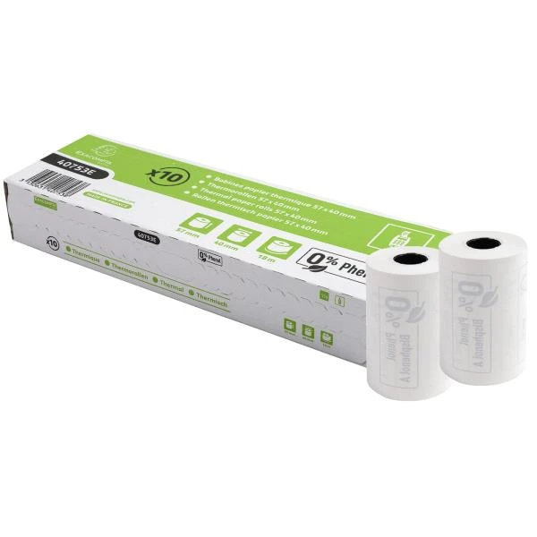 EXACOMPTA Thermorollen für Kassensysteme, 57 mm x 24 m (EAN: 3130631407545)