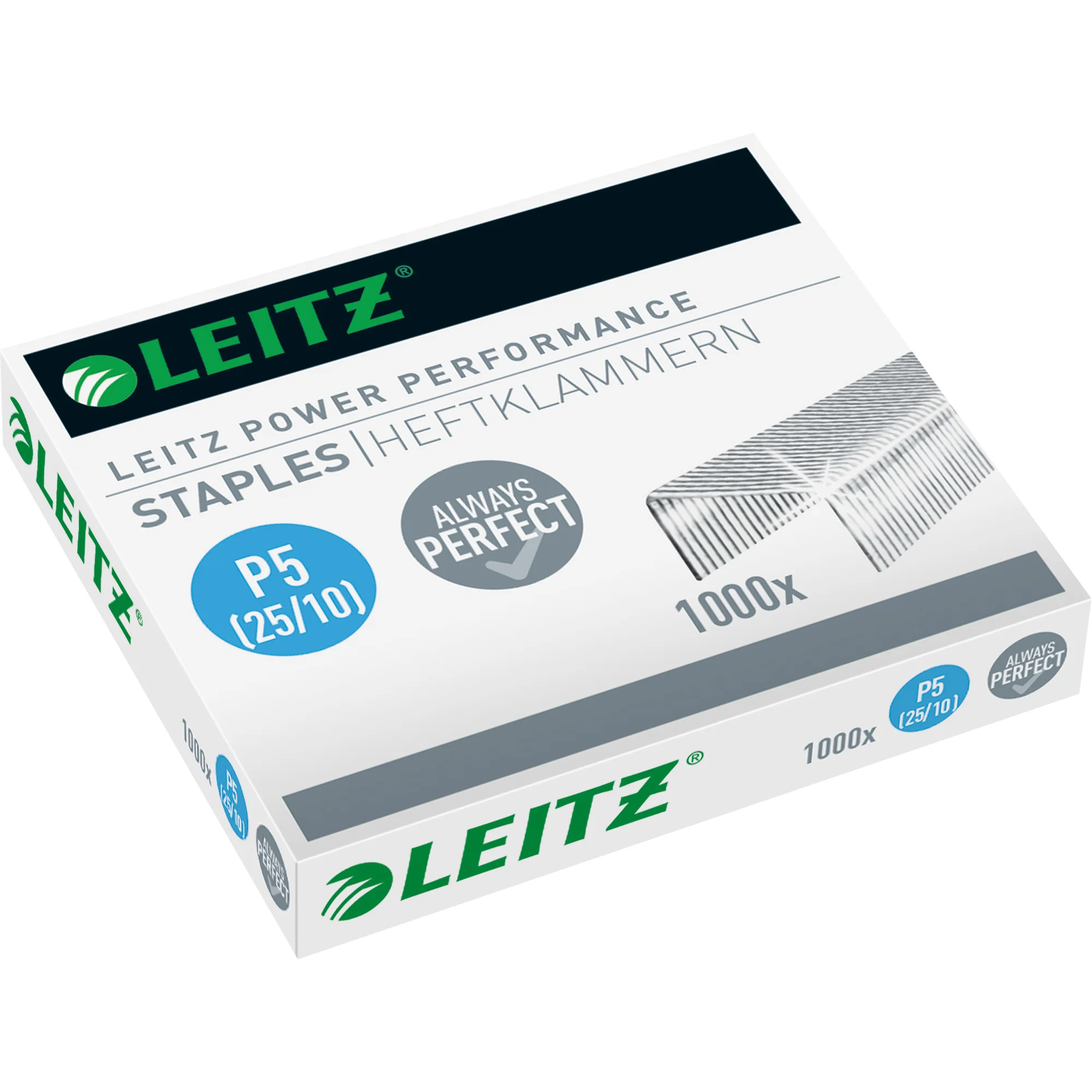 LEITZ Heftklammern 25/10, verzinkt (EAN: 4002432364060)