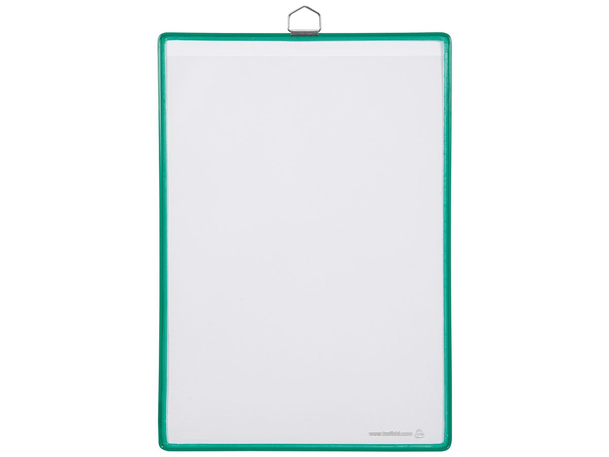djois by tarifold Hängesichttafel, DIN A4 hoch, grün (EAN: 3377991545054)