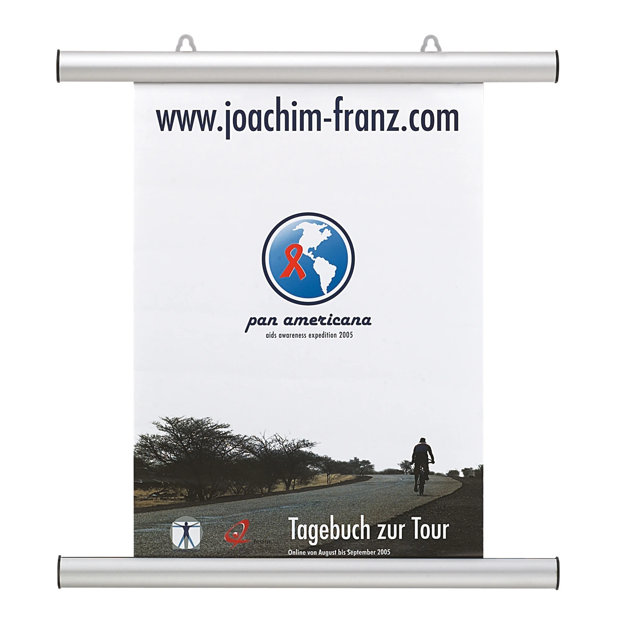 FRANKEN Plakatleiste, Aluminium, silber, Länge: 600 mm (EAN: 4016946192187)