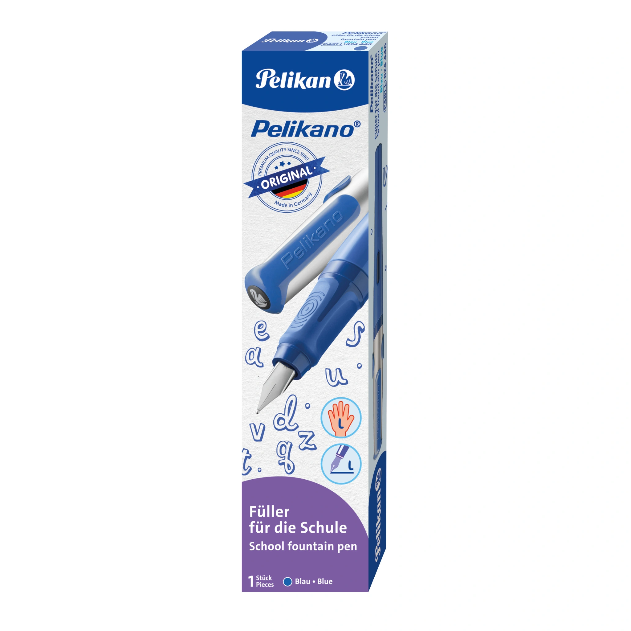 Pelikan Füllhalter Pelikano Original P481L, blau (EAN: 4012700824448)