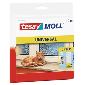 tesa INSULATION Dichtungsband M, weiß, 9 mm x 10 m (EAN: 4042448102720)