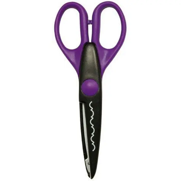 WEDO Konturenschere, Barockschnitt, Länge: 160 mm, violett (EAN: 4003801031323)