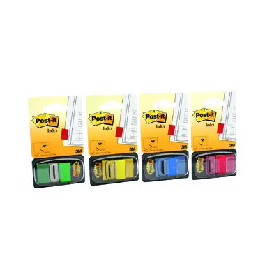 Post-it Haftmarker Index Standard, 25,4 x 43,2 mm, 4+2 (EAN: 0021200467431)