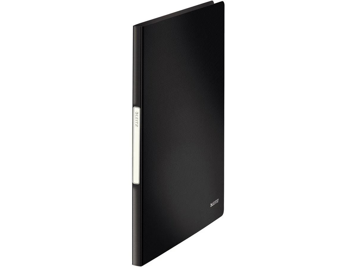 LEITZ Sichtbuch Solid, A4, PP, mit 20 Hüllen, schwarz (EAN: 4002432114795)