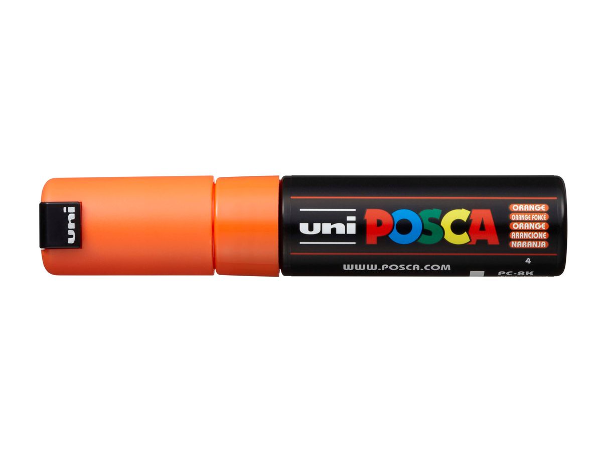 POSCA Pigmentmarker PC-8K, orange (EAN: 4902778916537)