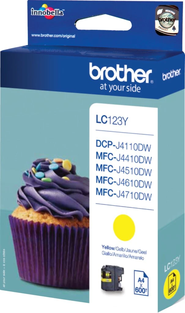 brother Tinte für brother MFC-J4510DW, gelb (EAN: 4977766713924)