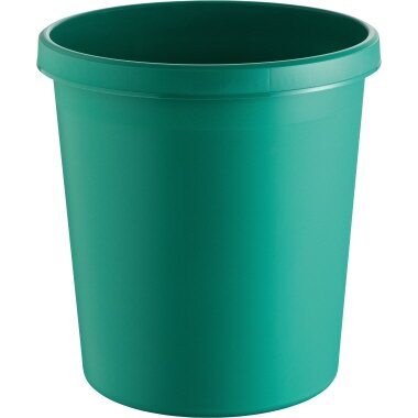 helit Papierkorb "the german", 18 Liter, PE, grün (EAN: 4012086052435)