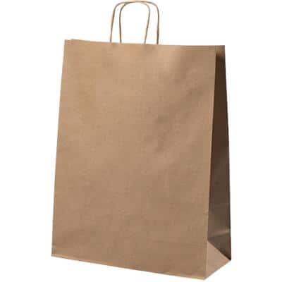 MAILmedia Papier-Tragetasche mit Kordel, 15,7 Liter, braun (EAN: 4003928017903)