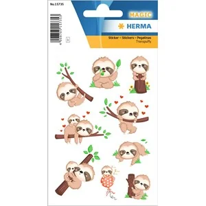 HERMA Sticker MAGIC "Das kleine Faultier" (EAN: 4008705157353)