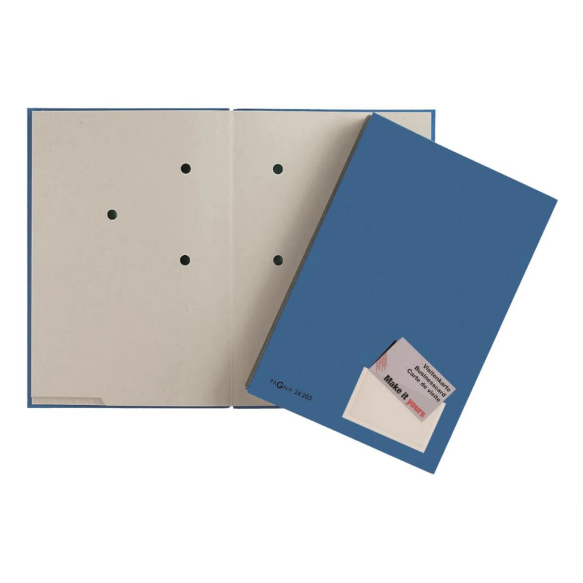 PAGNA Unterschriftenmappe Color, DIN A4, 20 Fächer, blau (EAN: 4013951000049)