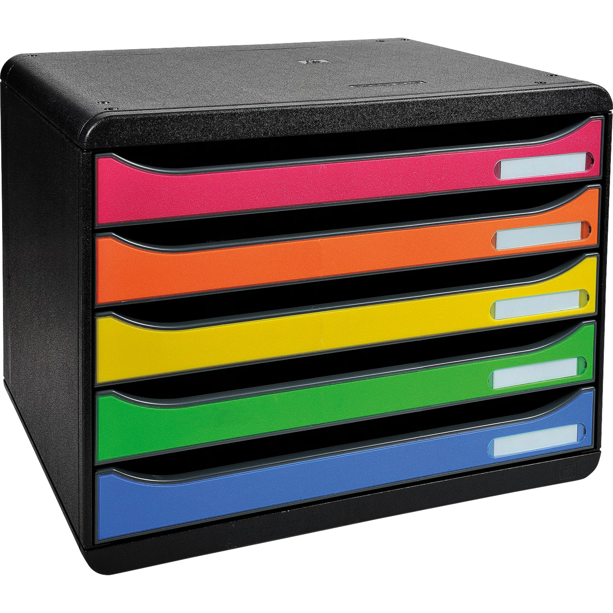 EXACOMPTA Schubladenbox BIG-BOX PLUS, 5 Schübe, harlekin (EAN: 9002493423534)