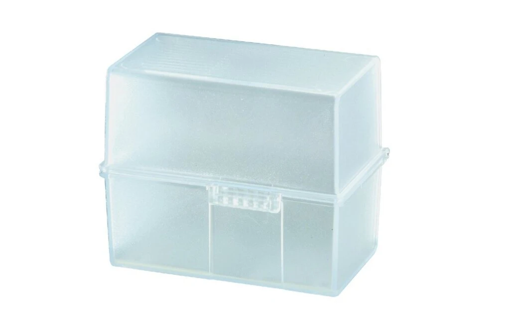 HAN Karteikasten, Polystyrol, A7 quer, weiß-transluzent (EAN: 4012473977167)