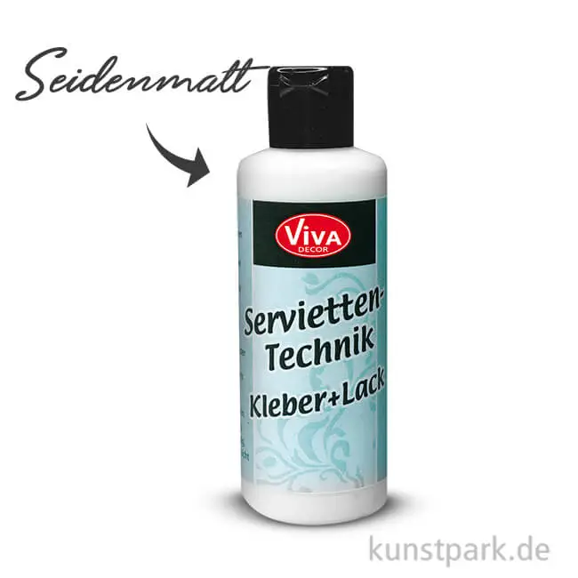ViVA DECOR Servietten-Technik Kleber + Lack, 82 ml (EAN: 4042972127008)