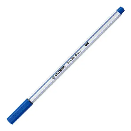 STABILO Pinselstift Pen 68 brush, ultramarinblau (EAN: 4006381545761)