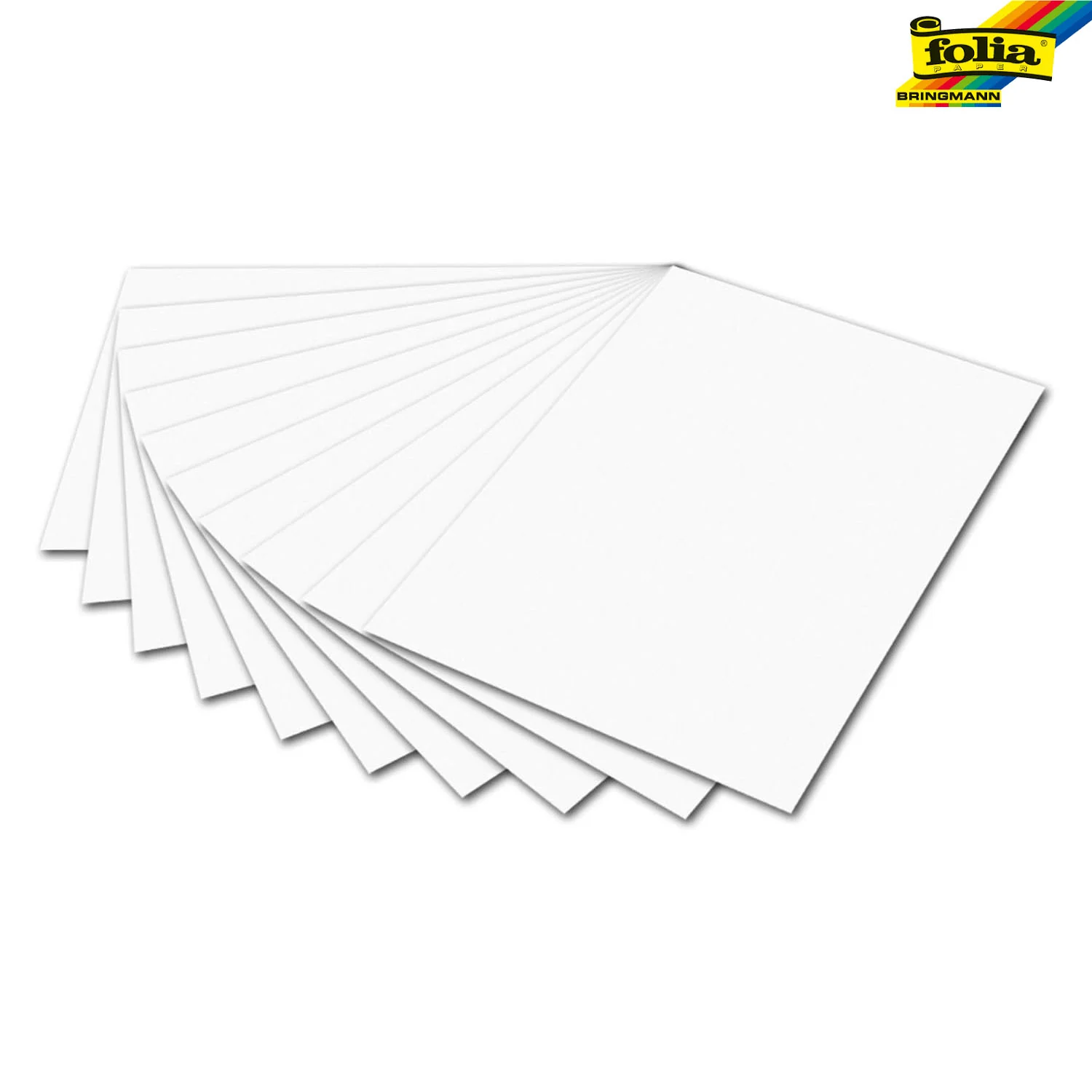 folia Fotokarton, (B)1.000 x (H)700 mm, 300 g/qm, weiß (EAN: 4001868681000)