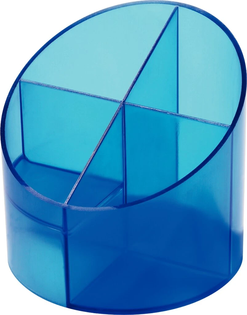 helit Multiköcher "the cross", 4 Fächer, blau-transparent (EAN: 4012086006797)