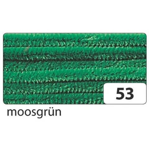 folia Chenilledraht (Pfeifenputzer), moosgrün (EAN: 4001868780536)