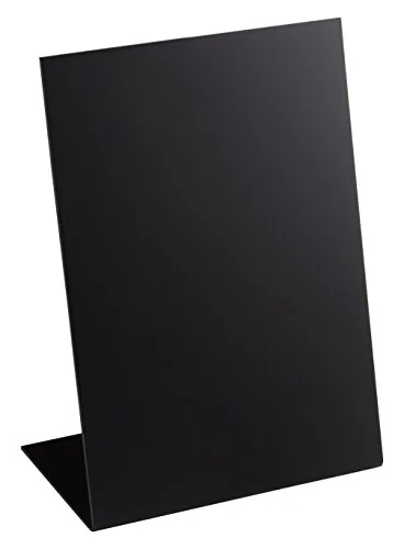 Securit Tischaufsteller L-SHAPE, DIN A8, schwarz (EAN: 8718226499776)