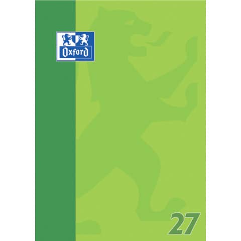 Oxford Schulblock DIN A4, 50 Blatt, kopfgeleimt, Lineatur 27 (EAN: 4006144582156)