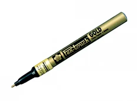 SAKURA Permanent-Marker Pen-Touch Fein, gold (EAN: 0084511362796)