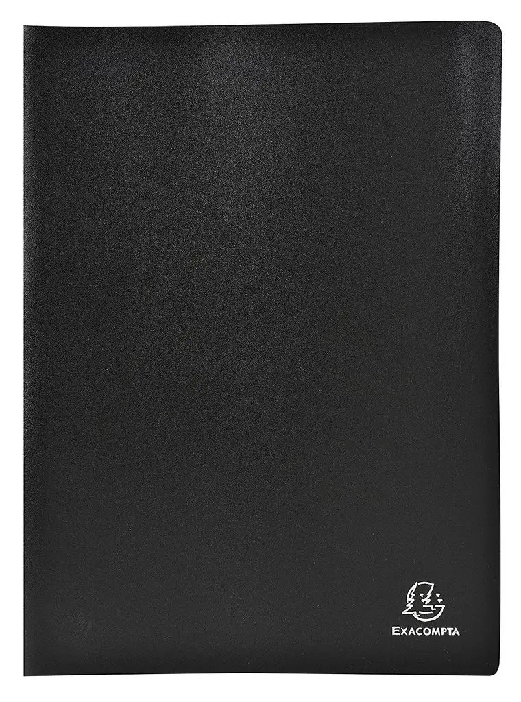 EXACOMPTA Sichtbuch, DIN A4, PP, 40 Hüllen, schwarz (EAN: 3130630085416)