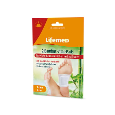 Lifemed Bambus-Vital-Pads, 80 x 60 mm, 2er Pack (EAN: 4251594201281)