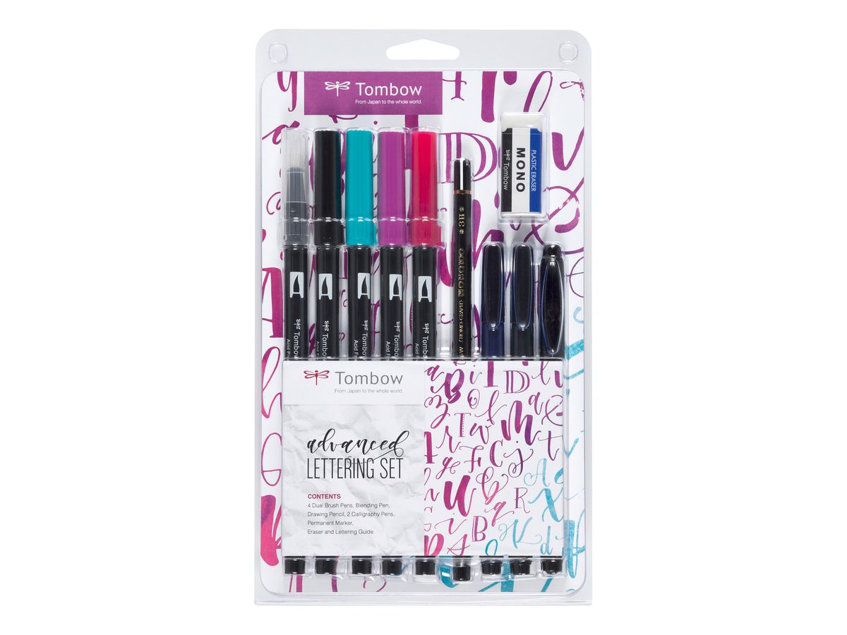 Tombow Handlettering-Set "advanced", 10er Set (EAN: 4003198130029)