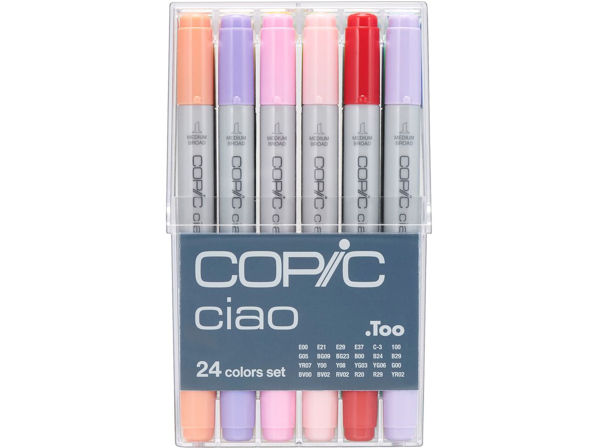 COPIC Marker ciao, 24er Set (EAN: 4511338063231)