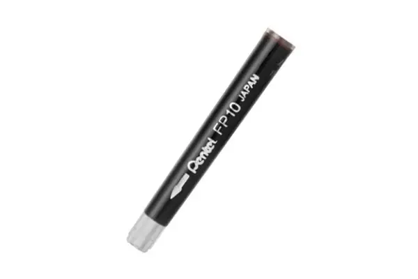PentelArts Nachfüllpatrone FP10-NO für Pinselstift, grau (EAN: 0884851033048)