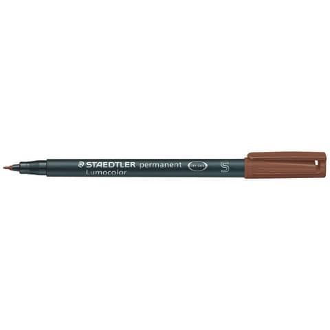 STAEDTLER Lumocolor Permanent-Marker 313S, braun (EAN: 4007817308790)