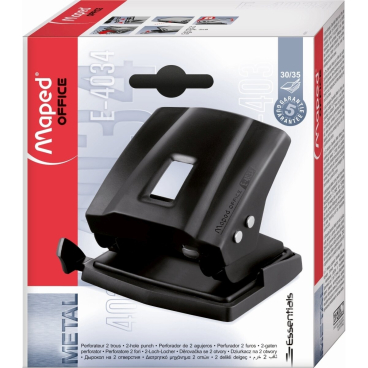 Maped Locher Essentials E4034, schwarz (EAN: 3154144034111)